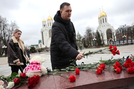 Worldwide Russia Terrorist Attack Memorial Events