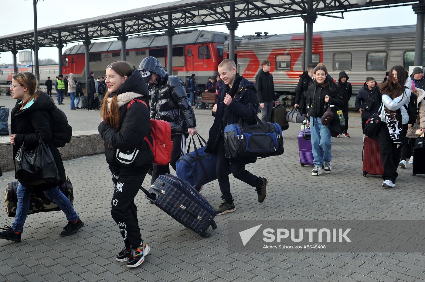 Russia Ukraine Military Operation Evacuees