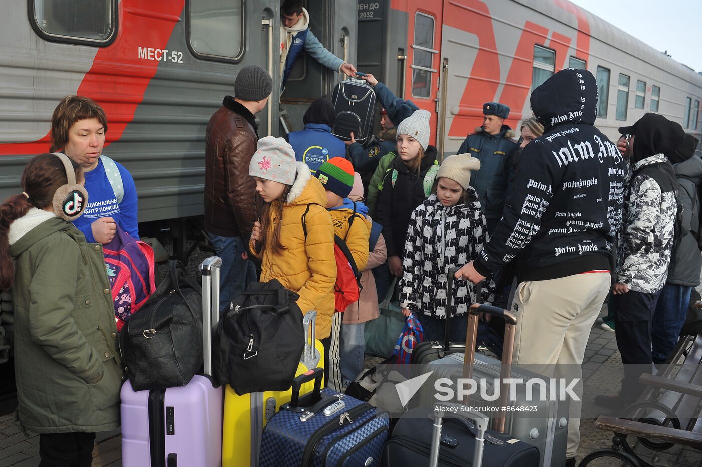 Russia Ukraine Military Operation Evacuees