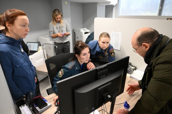 Russia Terrorist Attack Psychological Aid