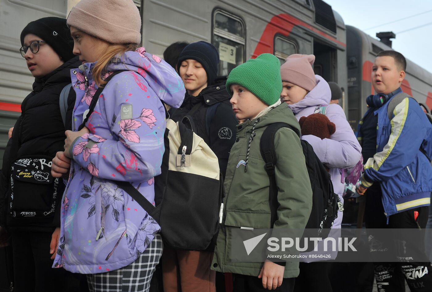Russia Ukraine Military Operation Evacuees