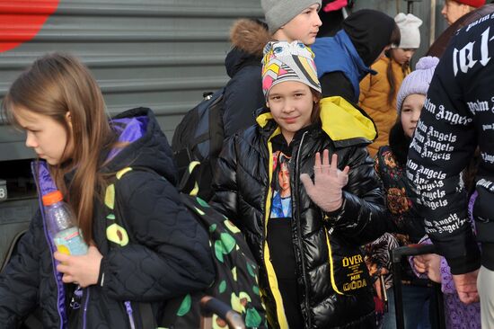 Russia Ukraine Military Operation Evacuees