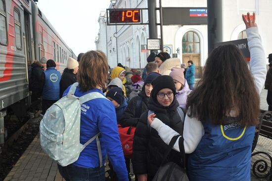 Russia Ukraine Military Operation Evacuees