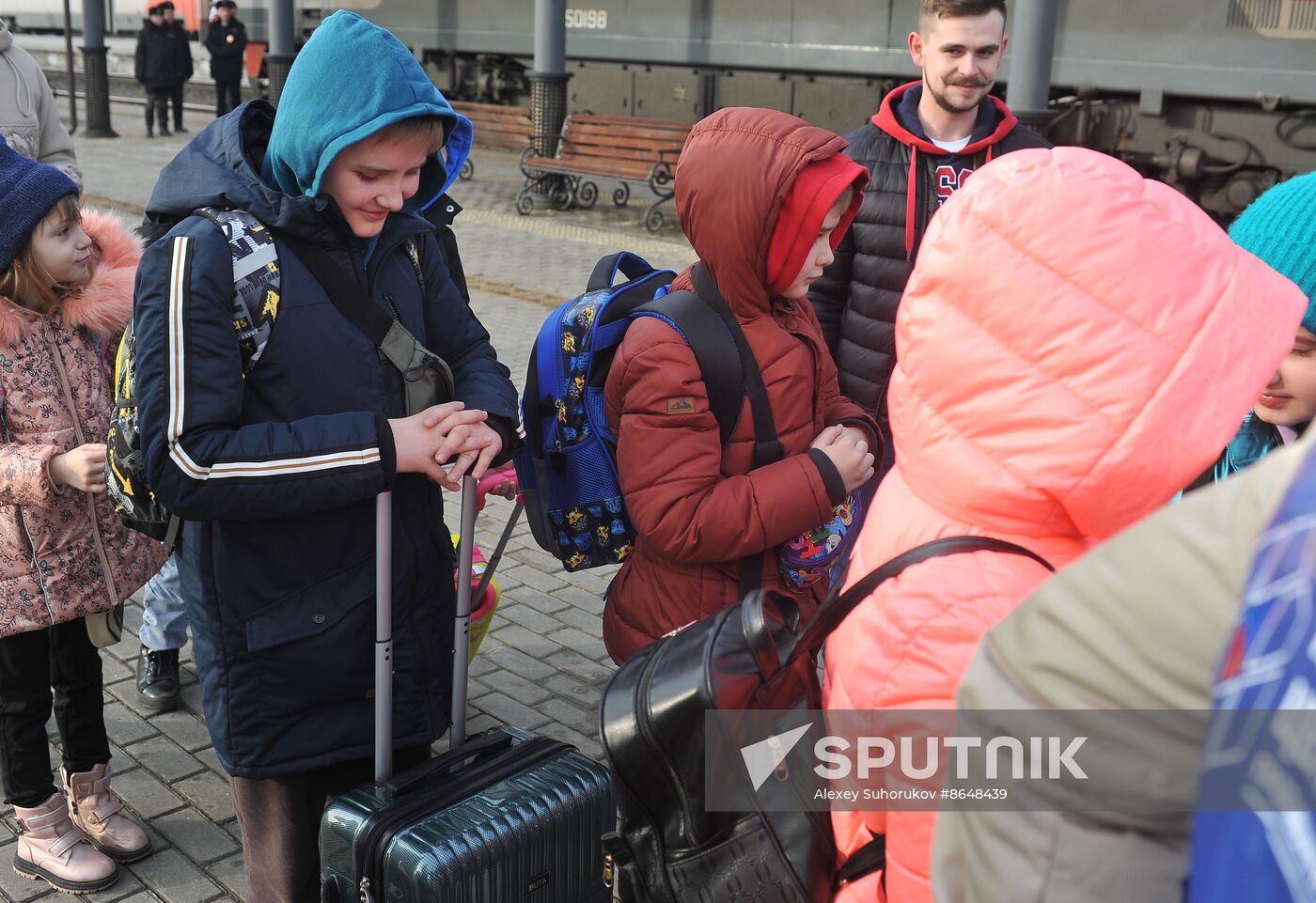Russia Ukraine Military Operation Evacuees