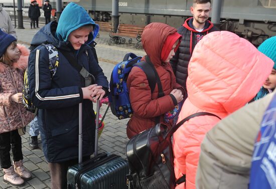 Russia Ukraine Military Operation Evacuees