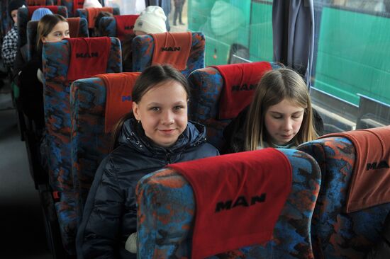Russia Ukraine Military Operation Evacuees