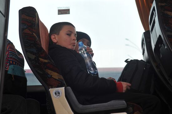 Russia Ukraine Military Operation Evacuees
