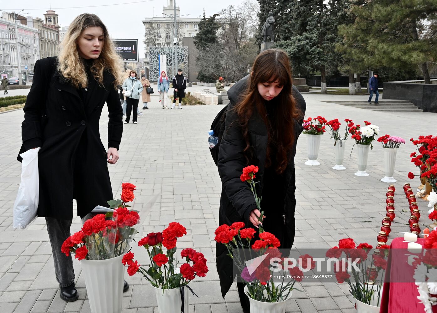 Worldwide Russia Terrorist Attack Memorial Events