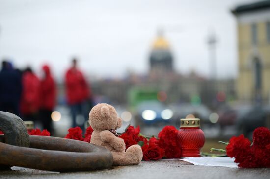 Worldwide Russia Terrorist Attack Memorial Events