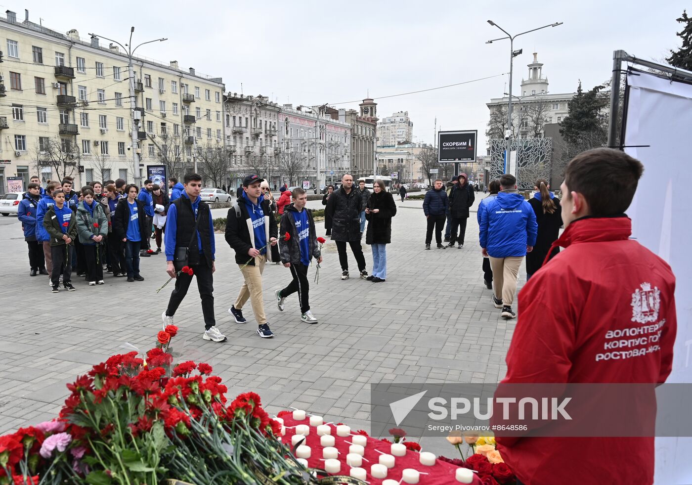 Worldwide Russia Terrorist Attack Memorial Events