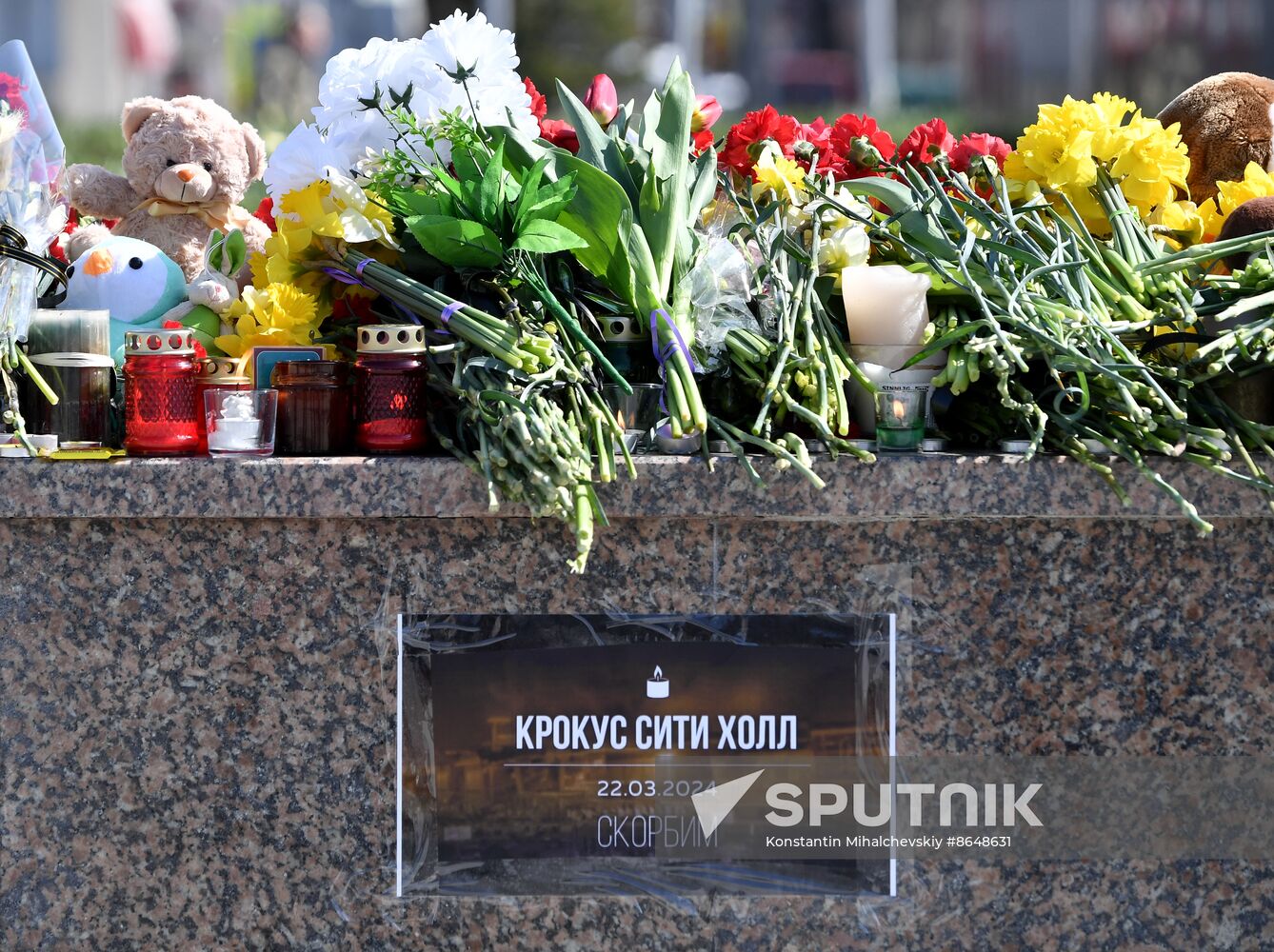 Worldwide Russia Terrorist Attack Memorial Events