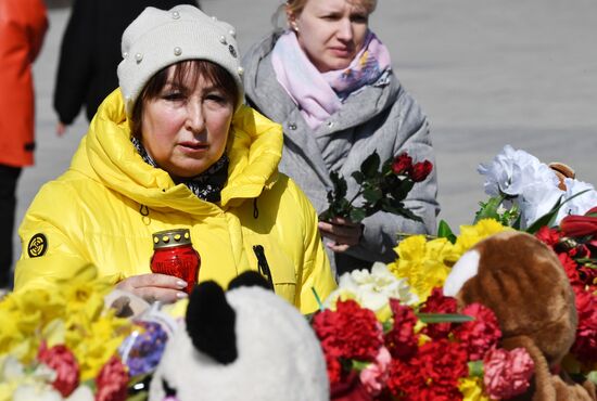 Worldwide Russia Terrorist Attack Memorial Events