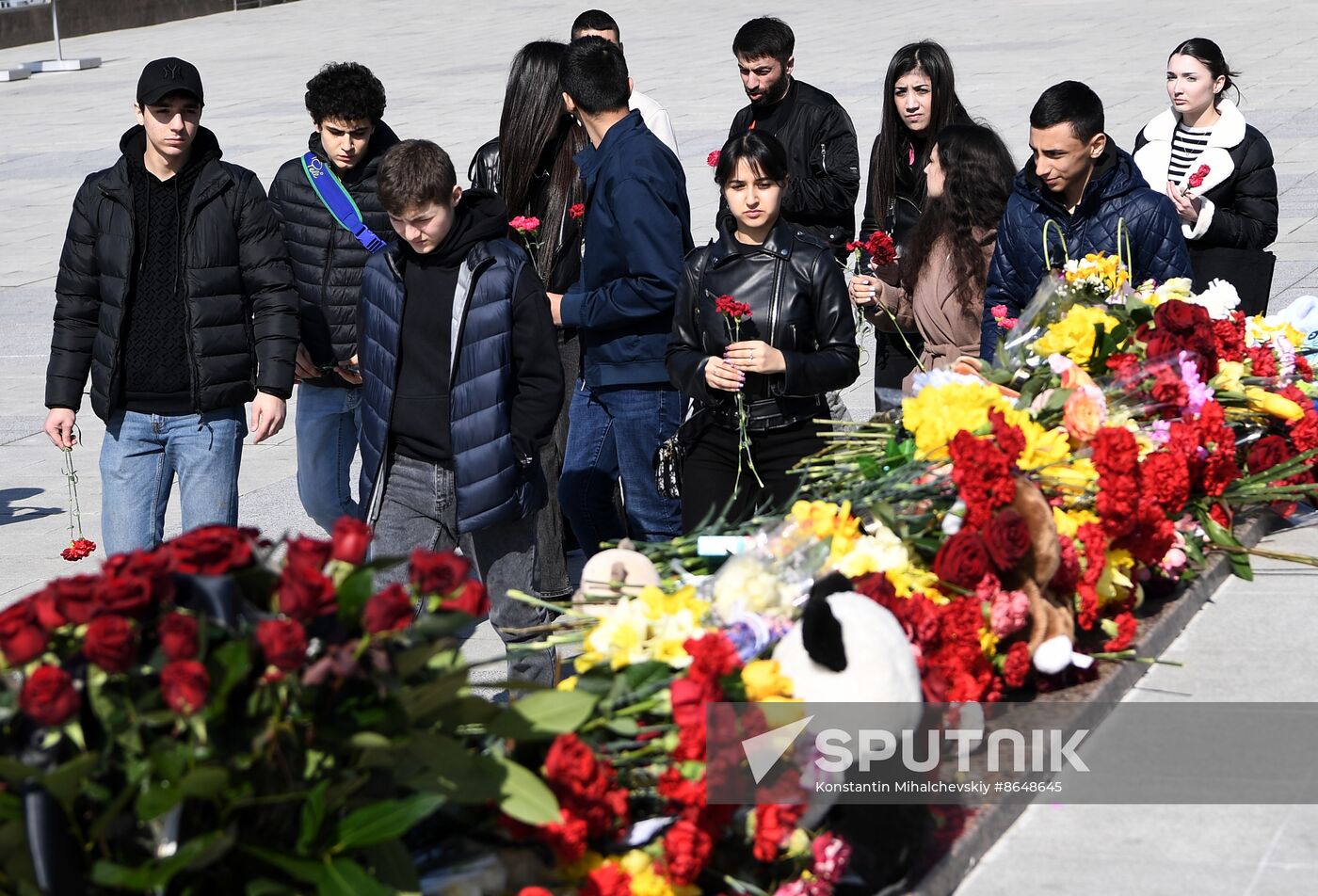 Worldwide Russia Terrorist Attack Memorial Events