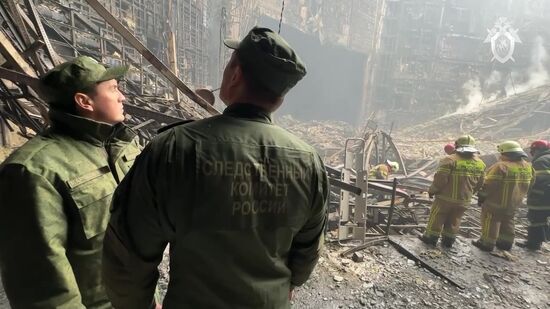 Russia Terrorist Attack Aftermath