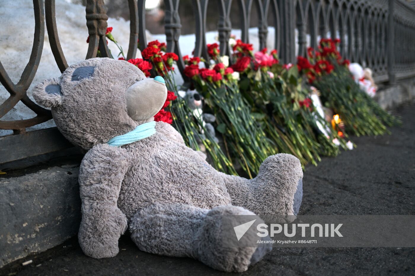 Worldwide Russia Terrorist Attack Memorial Events