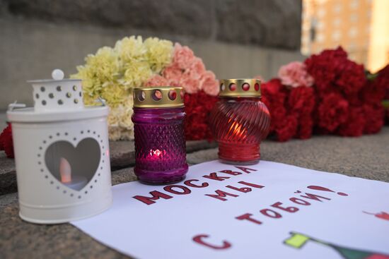 Worldwide Russia Terrorist Attack Memorial Events