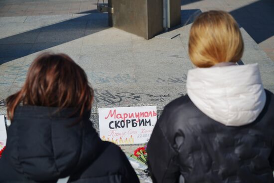 Worldwide Russia Terrorist Attack Memorial Events