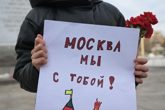 Worldwide Russia Terrorist Attack Memorial Events