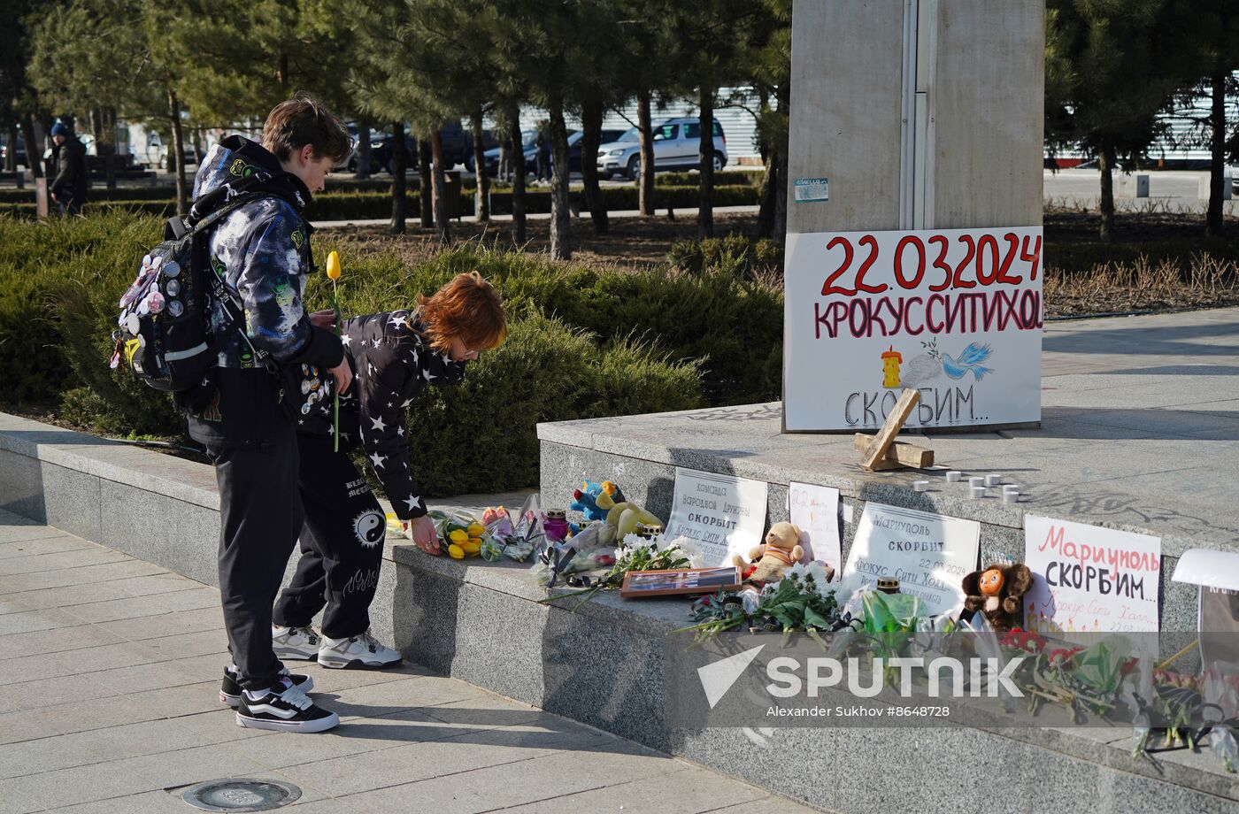 Worldwide Russia Terrorist Attack Memorial Events