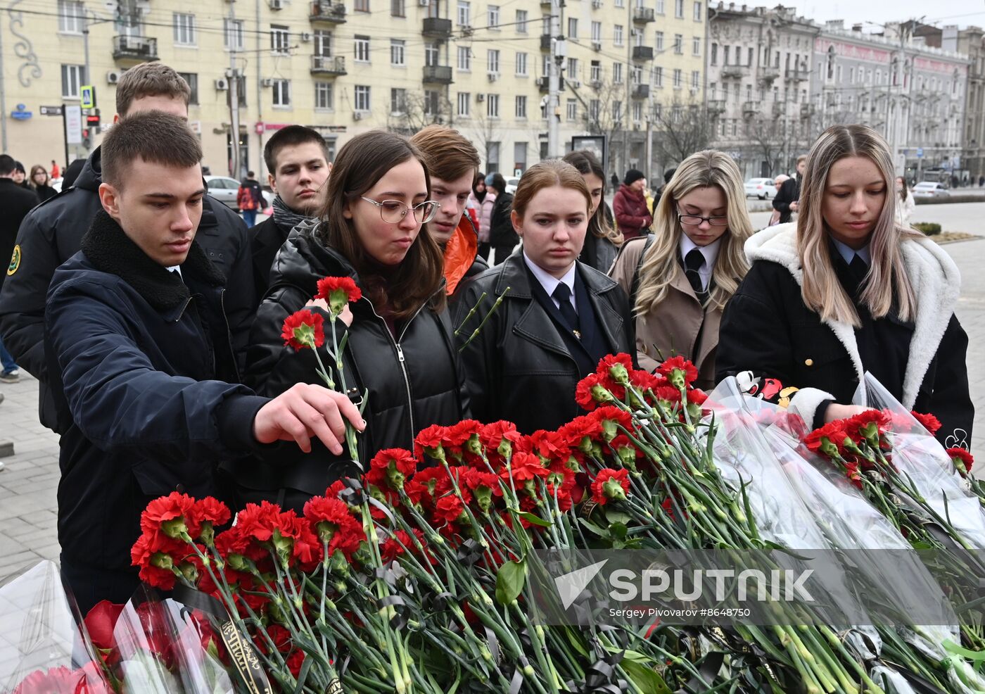 Worldwide Russia Terrorist Attack Memorial Events