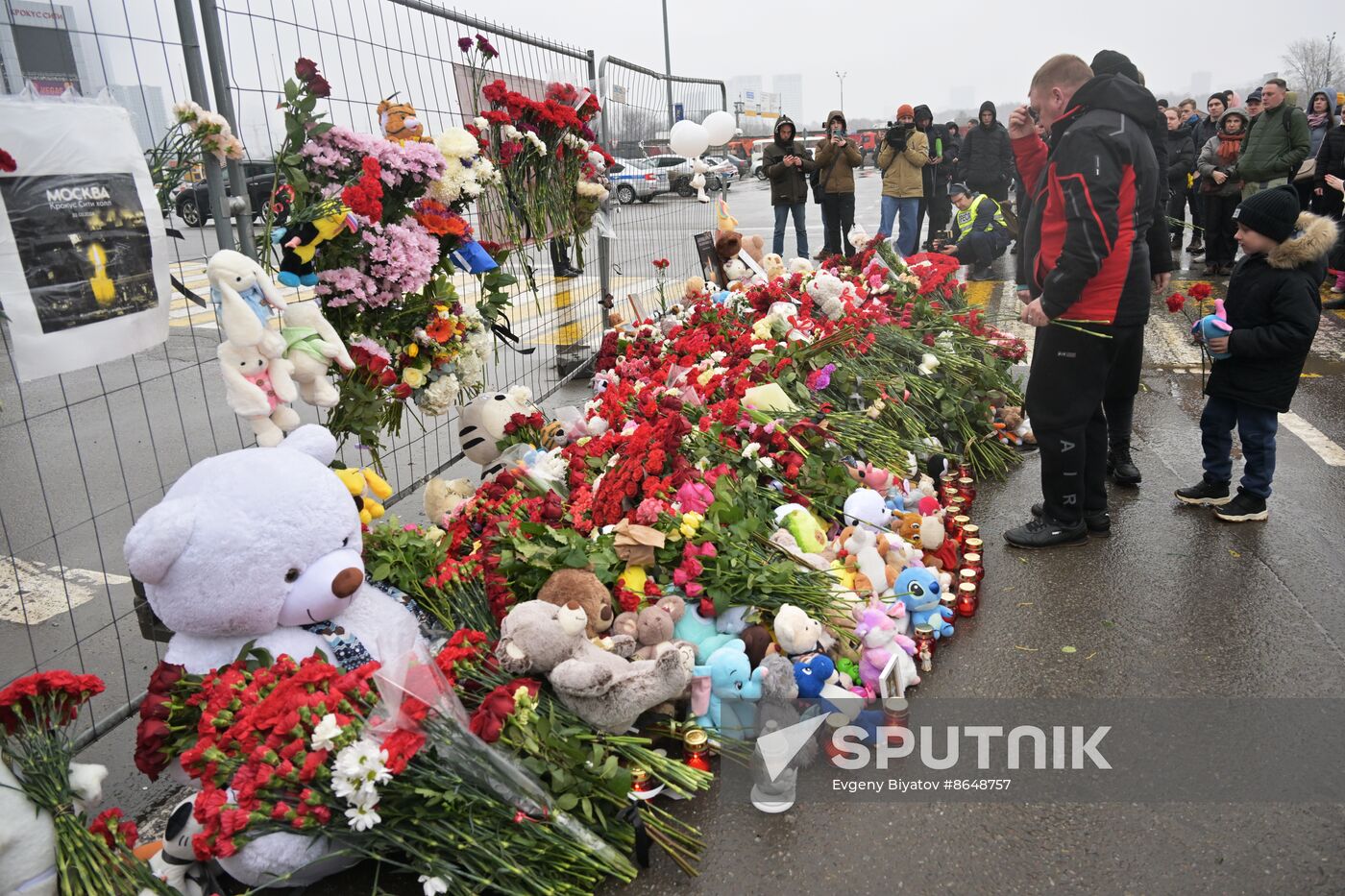 Worldwide Russia Terrorist Attack Memorial Events