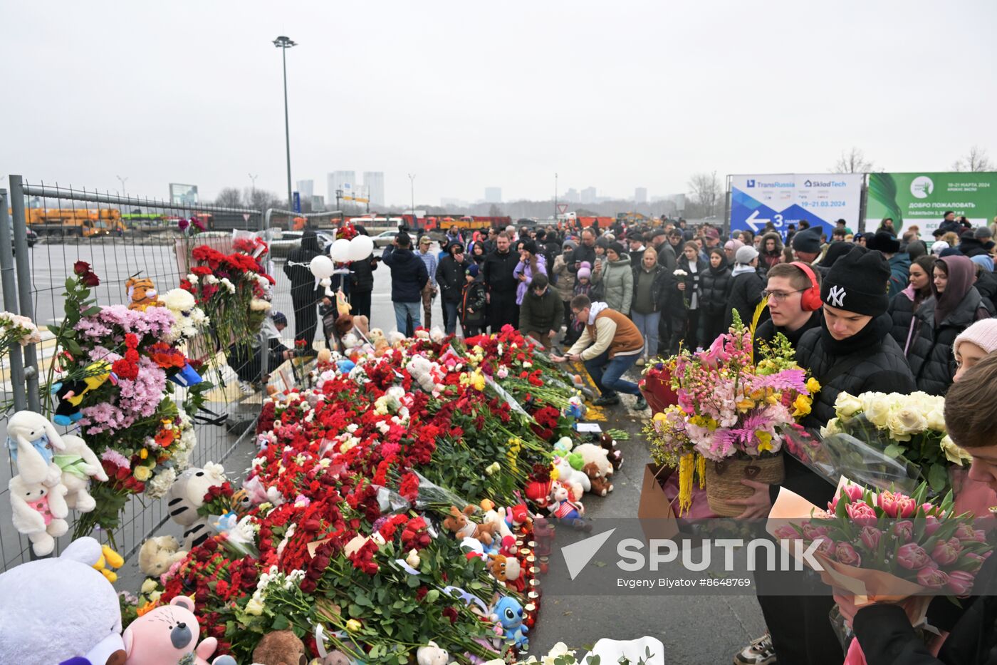 Worldwide Russia Terrorist Attack Memorial Events