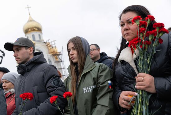 Worldwide Russia Terrorist Attack Memorial Events