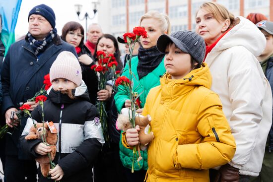 Worldwide Russia Terrorist Attack Memorial Events