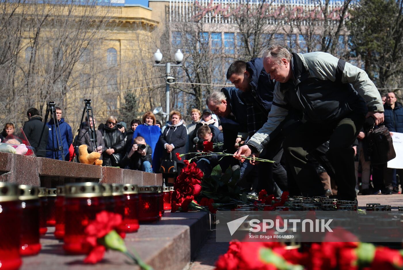 Worldwide Russia Terrorist Attack Memorial Events