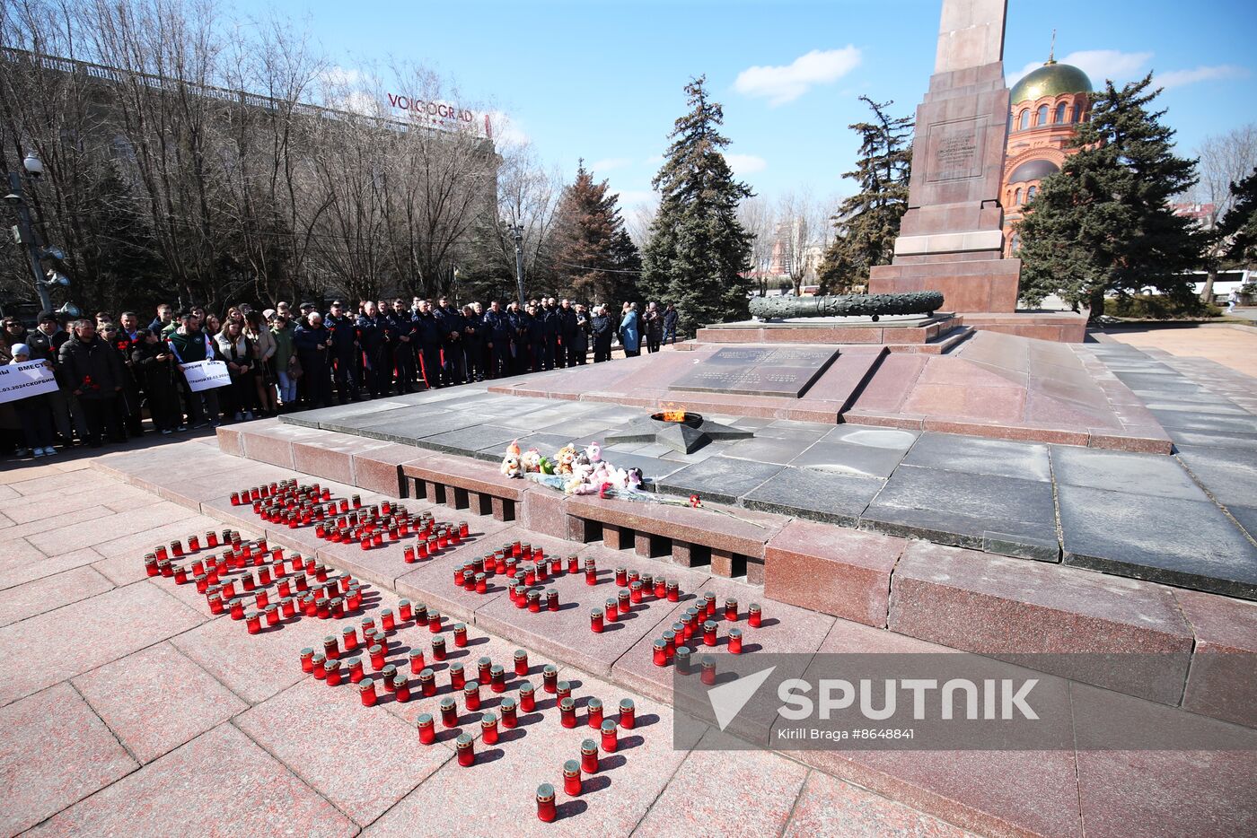 Worldwide Russia Terrorist Attack Memorial Events