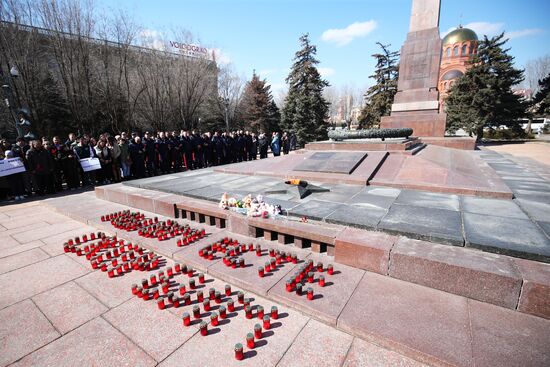 Worldwide Russia Terrorist Attack Memorial Events