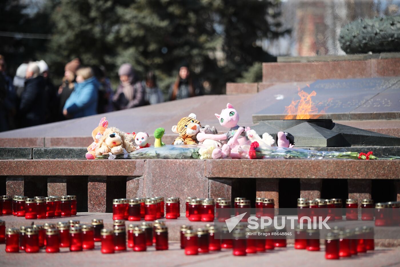 Worldwide Russia Terrorist Attack Memorial Events