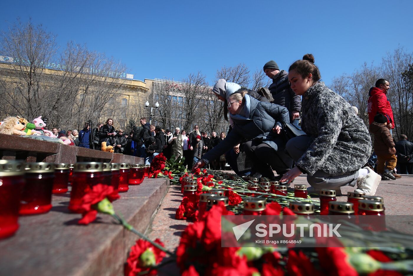 Worldwide Russia Terrorist Attack Memorial Events