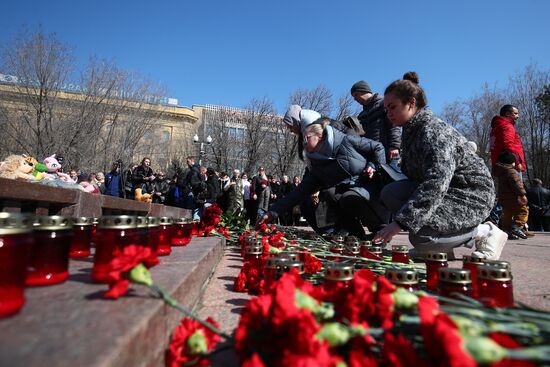 Worldwide Russia Terrorist Attack Memorial Events