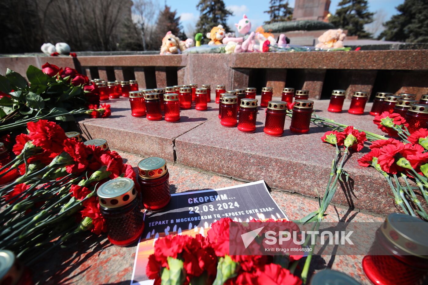 Worldwide Russia Terrorist Attack Memorial Events
