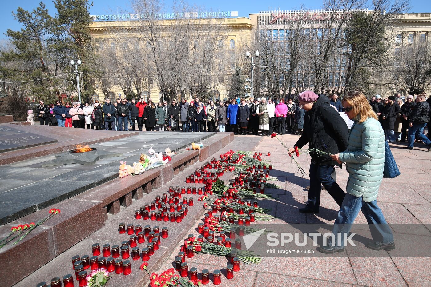 Worldwide Russia Terrorist Attack Memorial Events