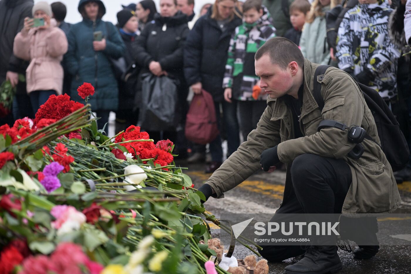 Worldwide Russia Terrorist Attack Memorial Events