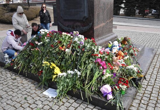 Russia Terrorist Attack Mourning Day