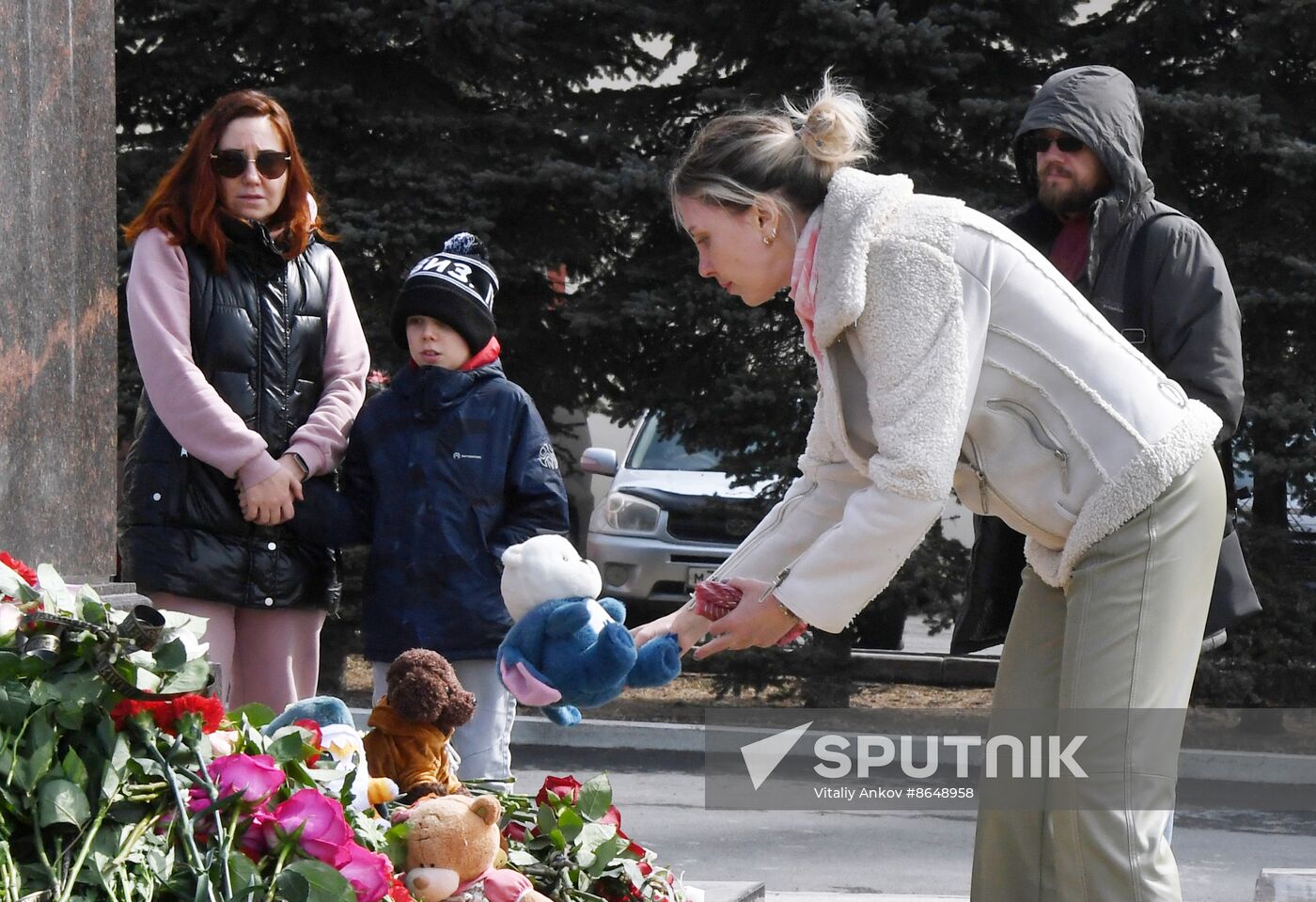 Russia Terrorist Attack Mourning Day