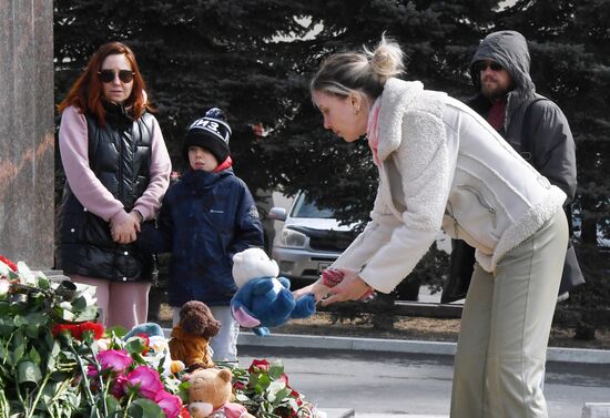 Russia Terrorist Attack Mourning Day