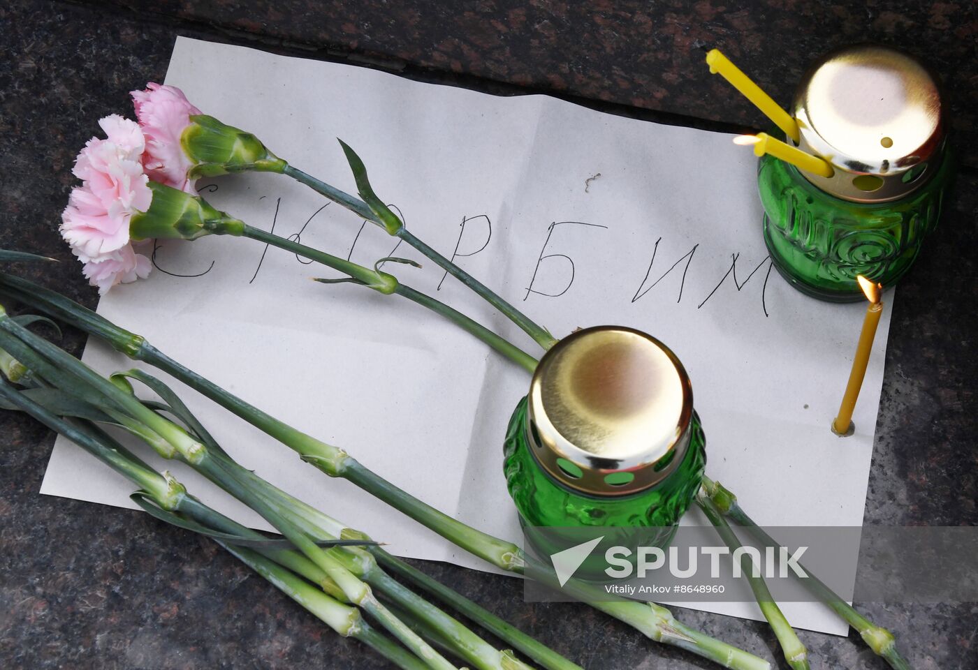 Russia Terrorist Attack Mourning Day