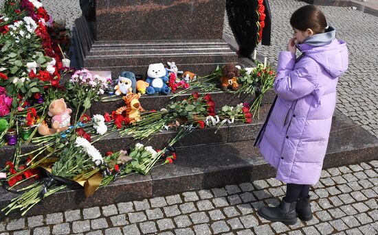 Russia Terrorist Attack Mourning Day