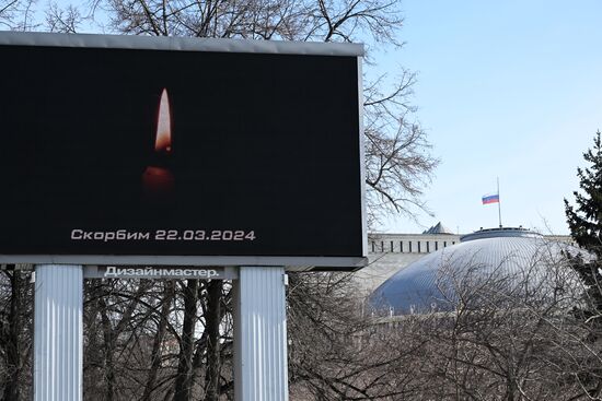 Russia Terrorist Attack Mourning Day