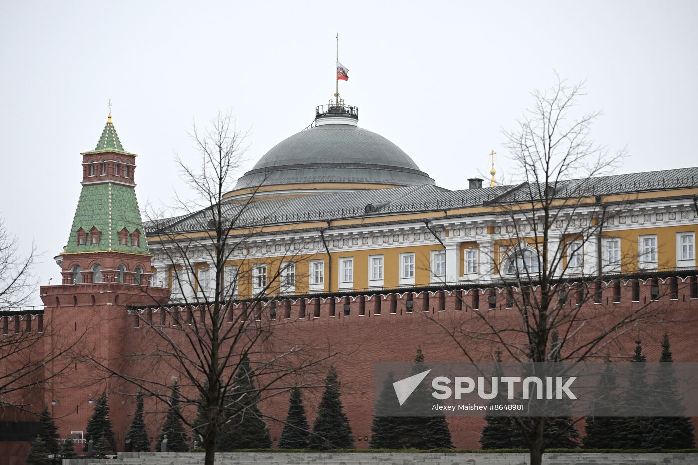 Russia Terrorist Attack Mourning Day