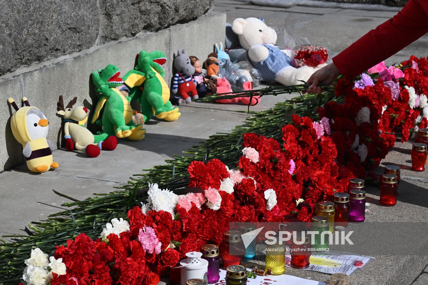 Russia Terrorist Attack Mourning Day