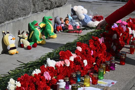 Russia Terrorist Attack Mourning Day