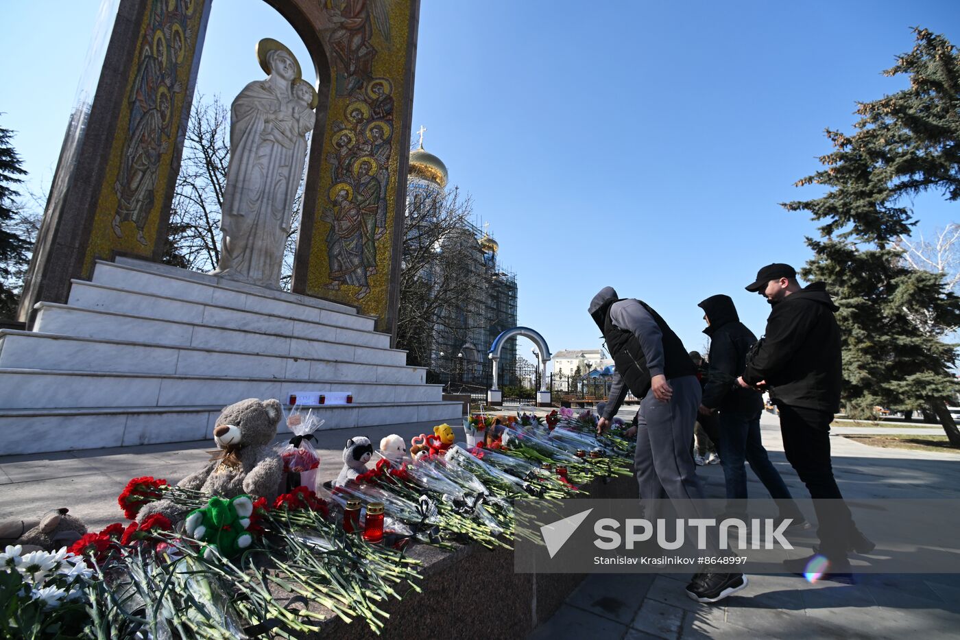 Russia Terrorist Attack Mourning Day