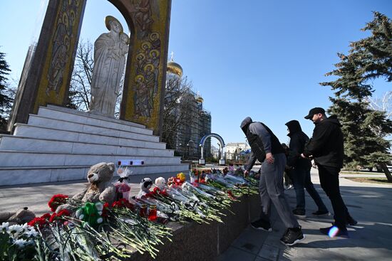 Russia Terrorist Attack Mourning Day