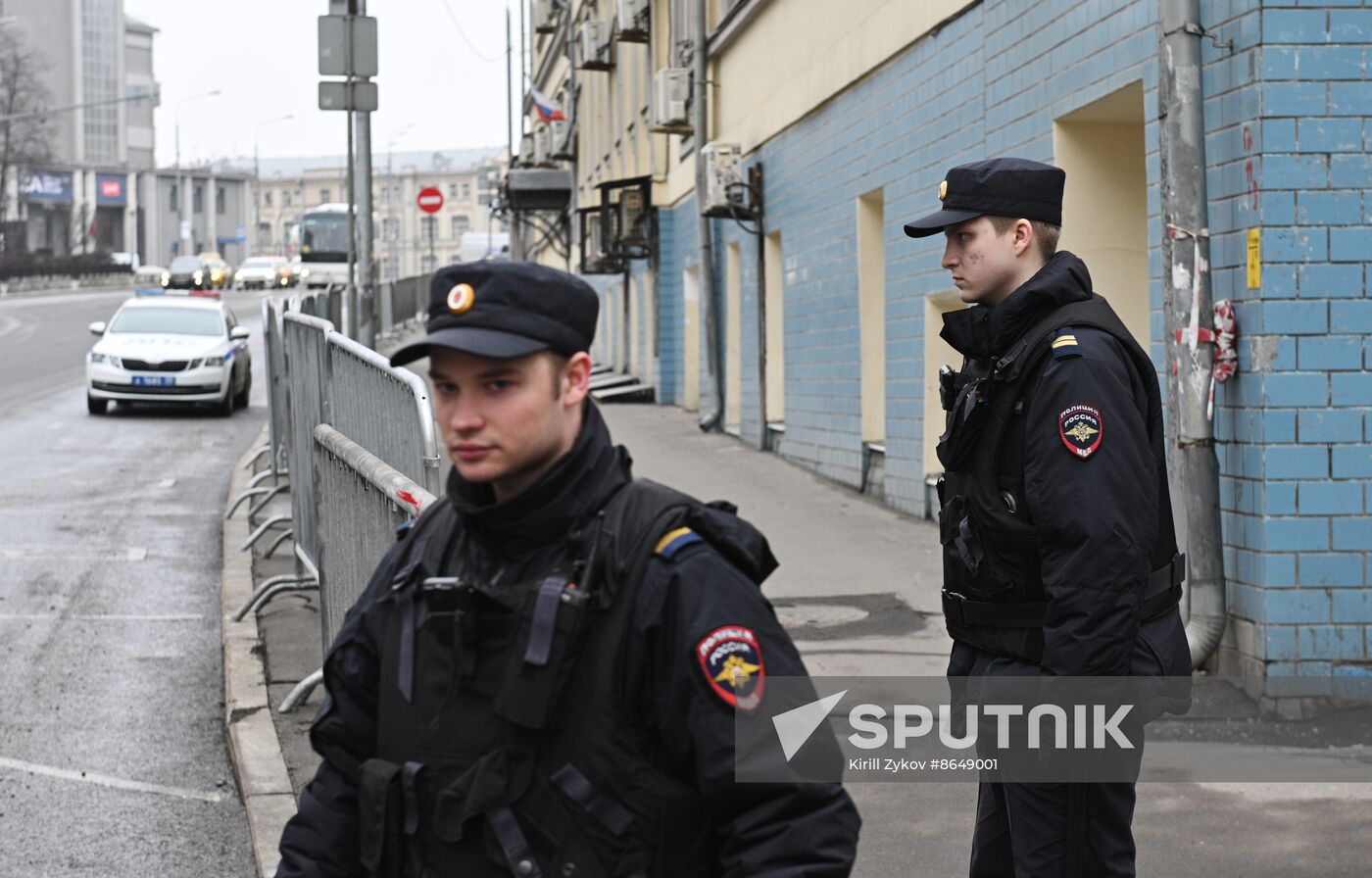 Russia Terrorist Attack Court
