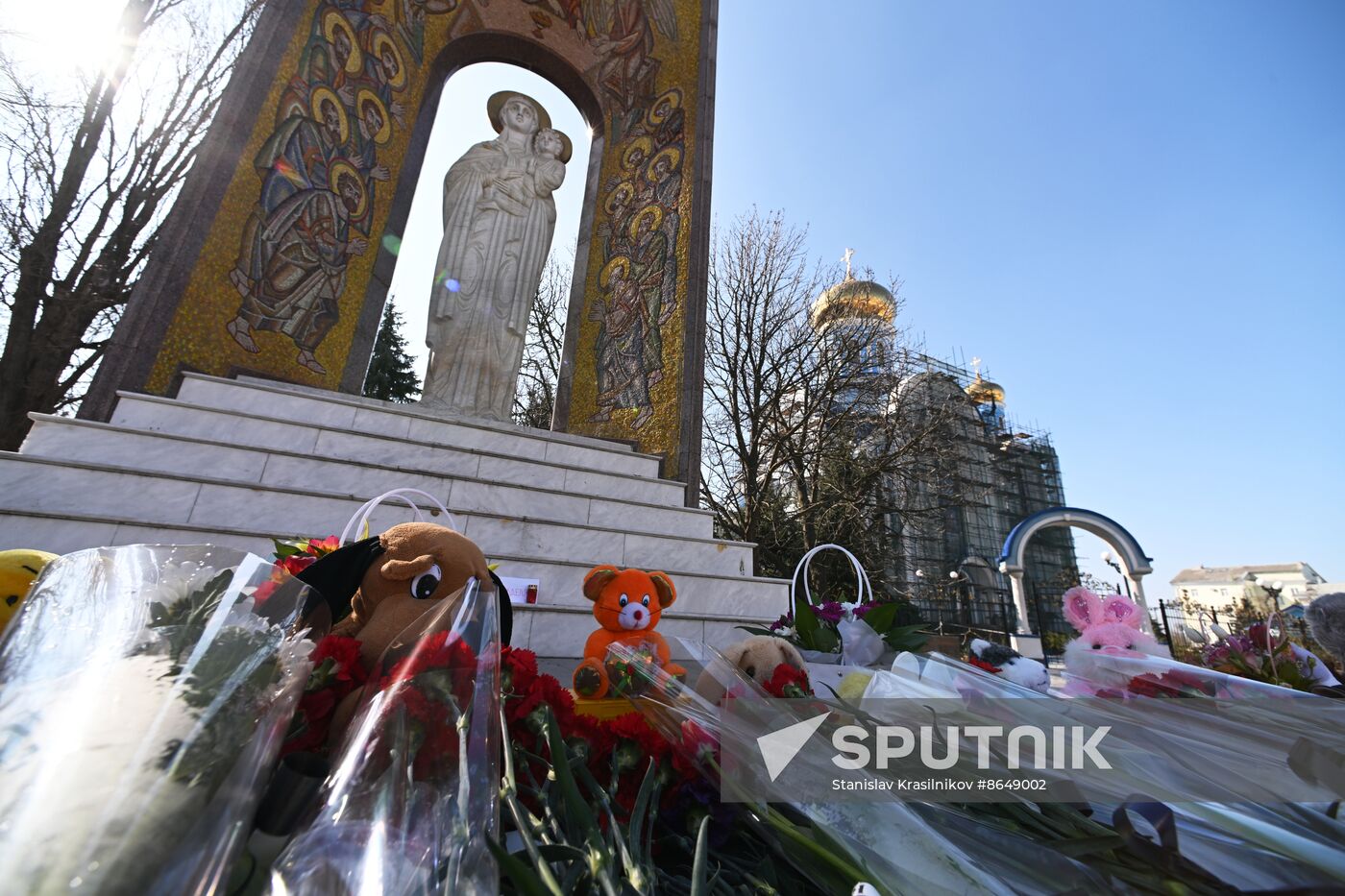 Russia Terrorist Attack Mourning Day